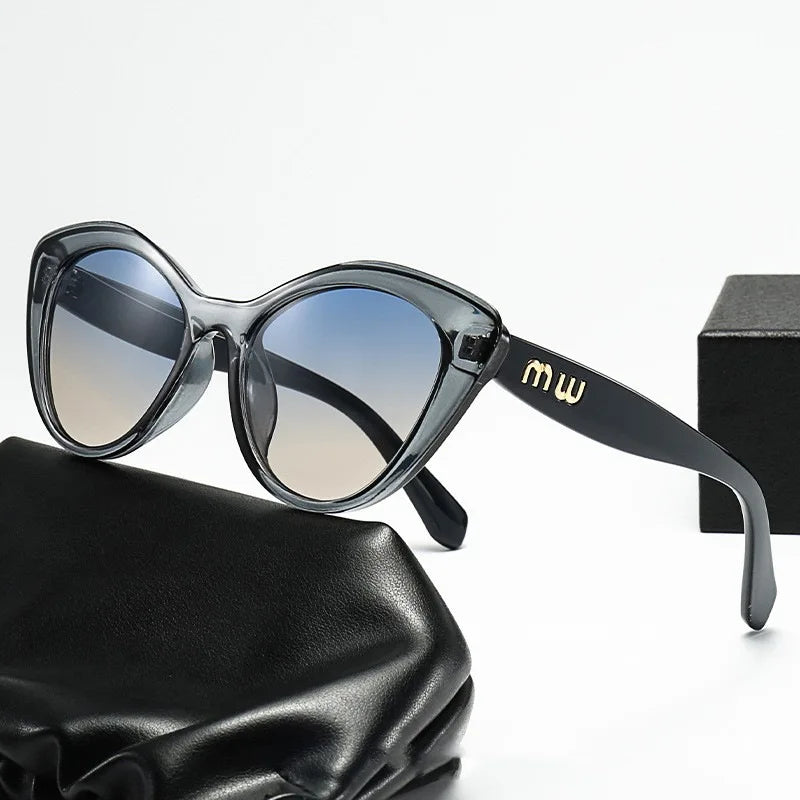 Luxury Cat Eye Sunglasses | UV400 Anti-Reflective Gradient Shades for Women