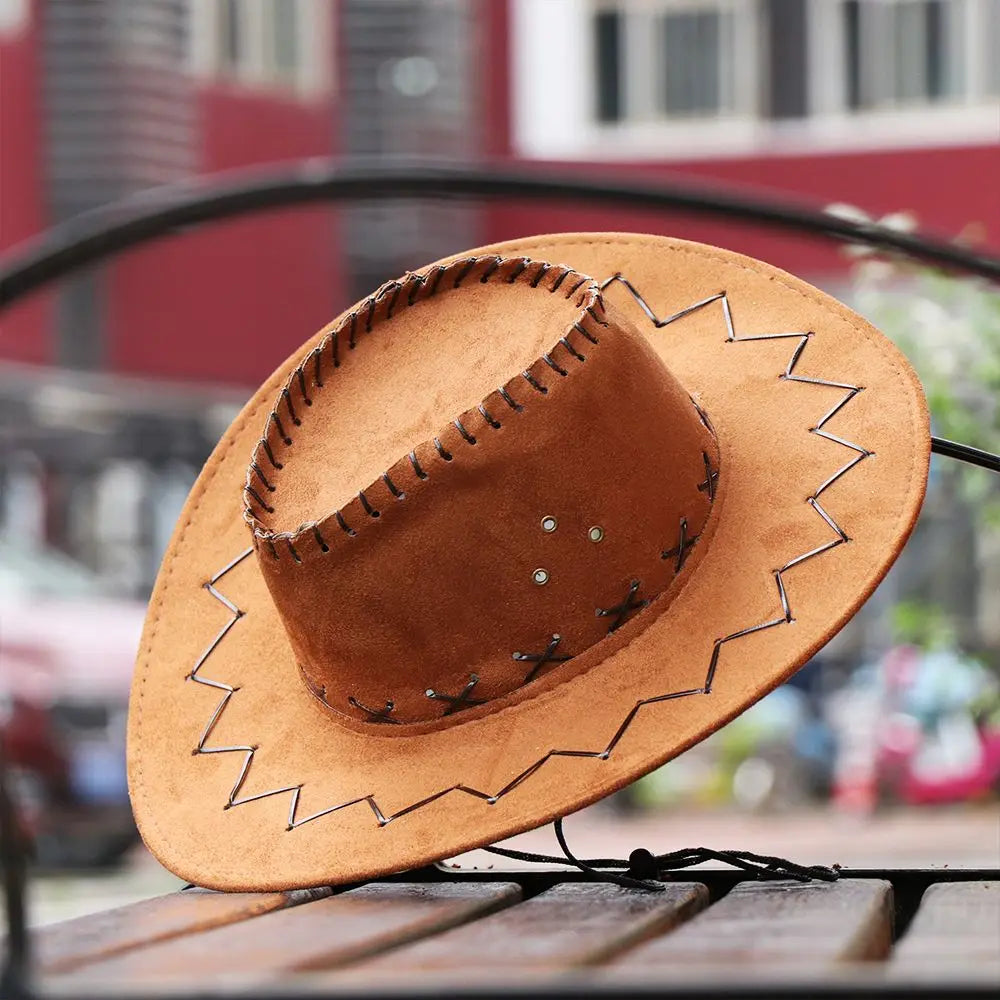 Denim Western Cowgirl Hat