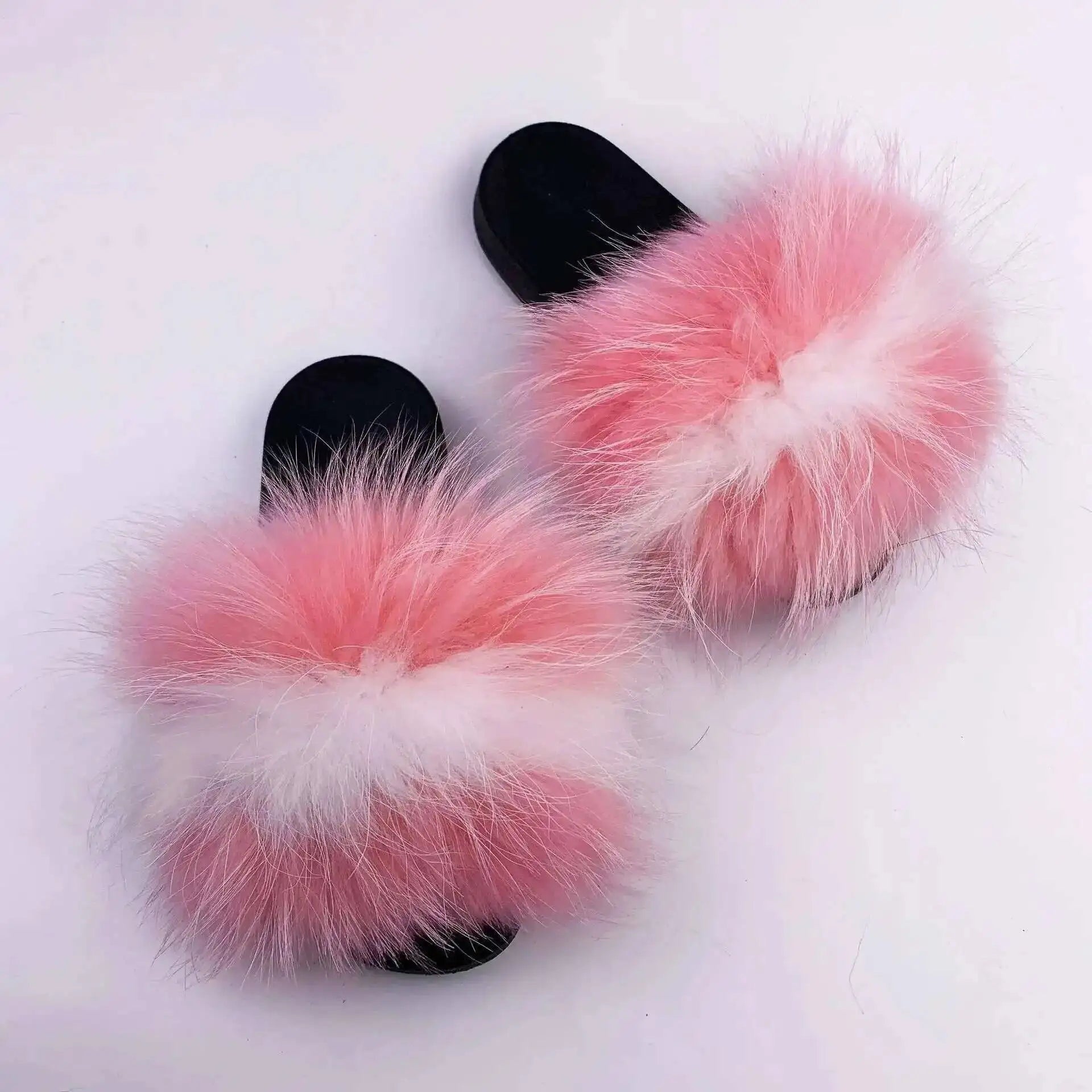 Fluffy Fur Slide Slippers