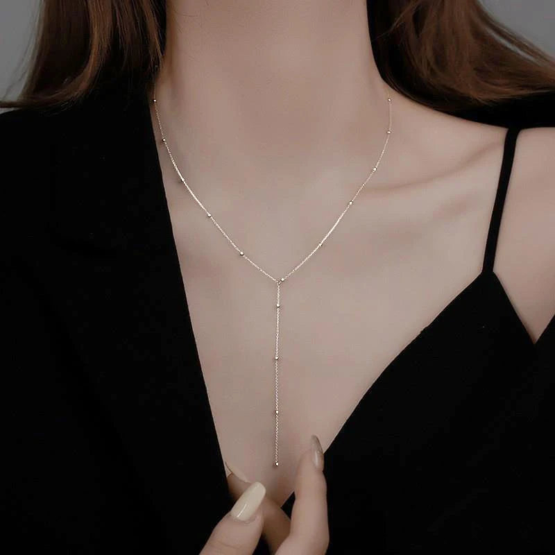Colorful Long Tassel Rhinestone Choker Necklace | Boho Crystal Zircon Statement Necklace for Women