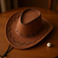 Western Suede Cowgirl Hat