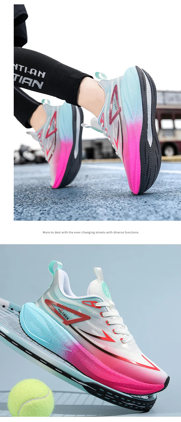 Unisex Breathable Running Sneakers | Non-Slip Cushioned Sports Shoes