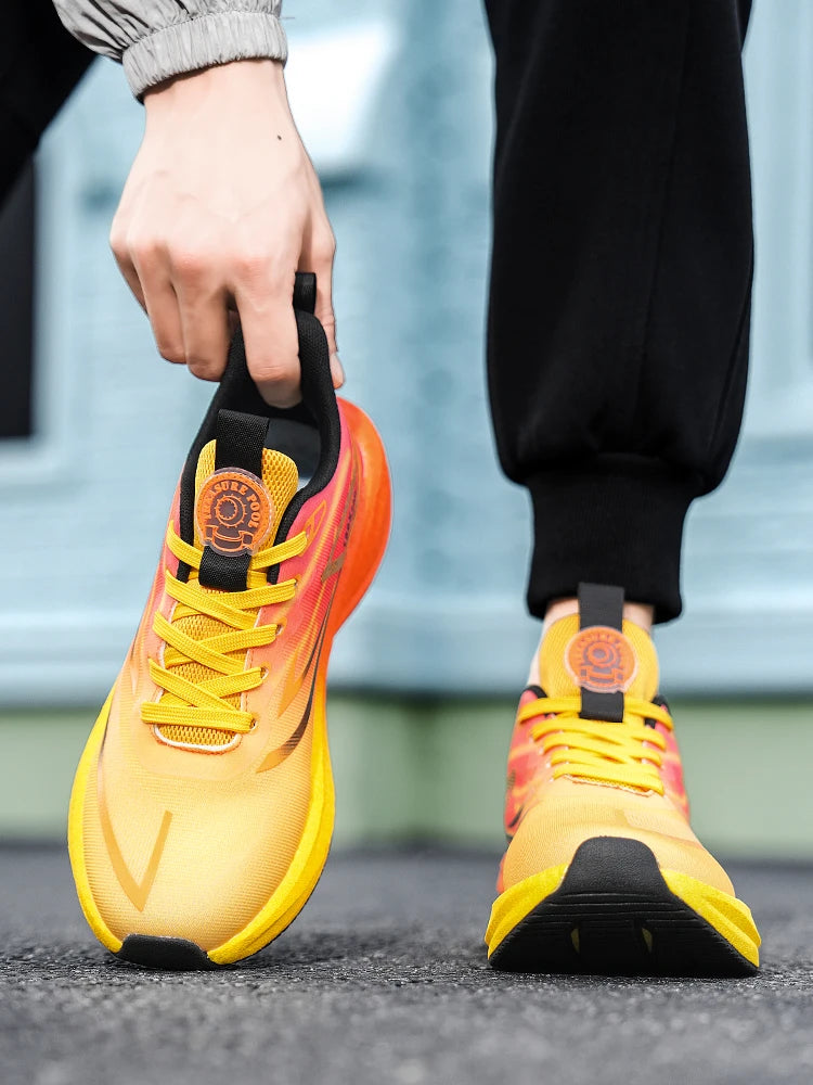Unisex Breathable Running Sneakers | Non-Slip Cushioned Sports Shoes