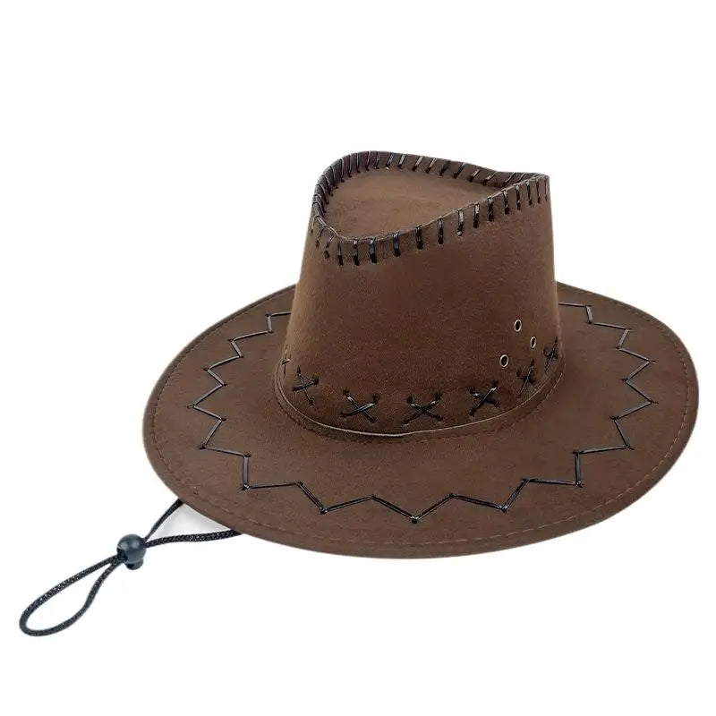 Western Suede Cowgirl Hat