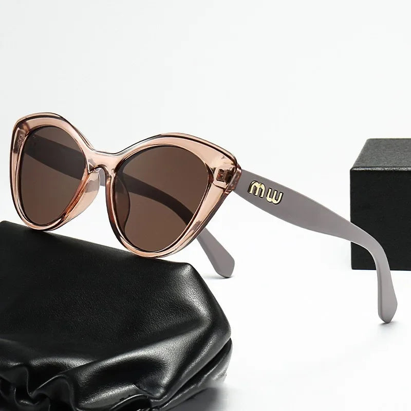 Luxury Cat Eye Sunglasses | UV400 Anti-Reflective Gradient Shades for Women