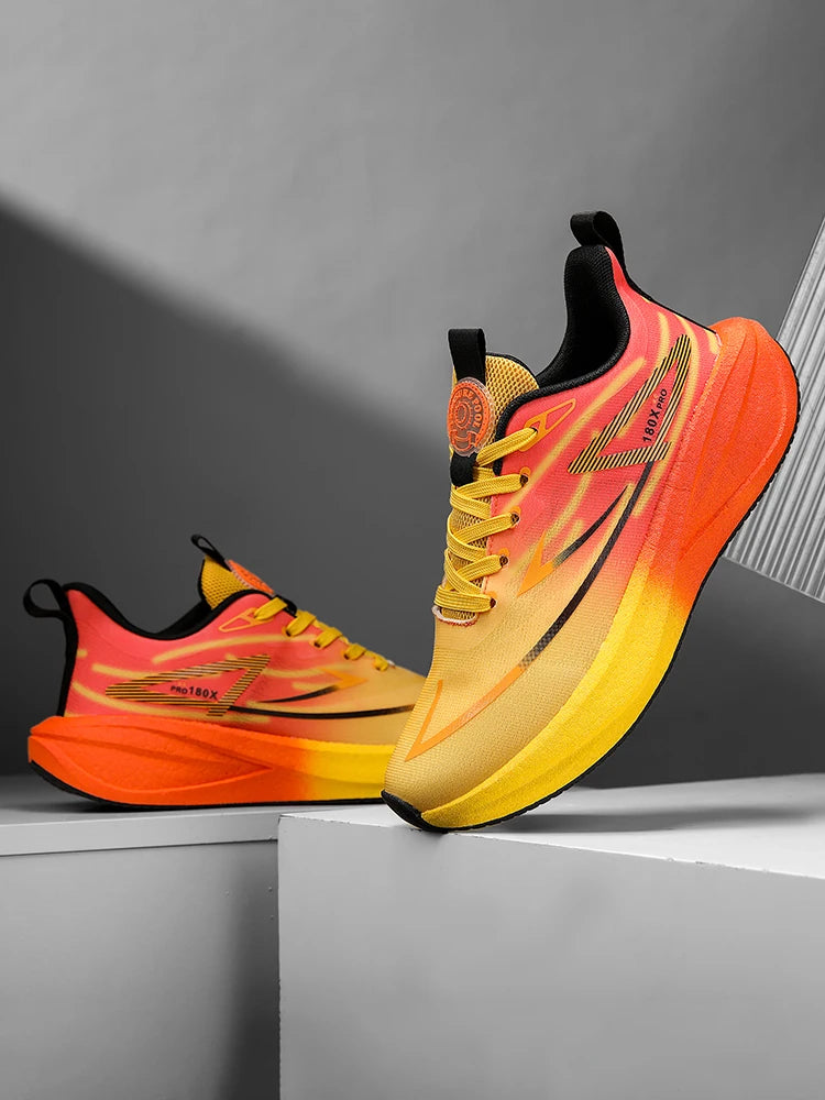 Unisex Breathable Running Sneakers | Non-Slip Cushioned Sports Shoes