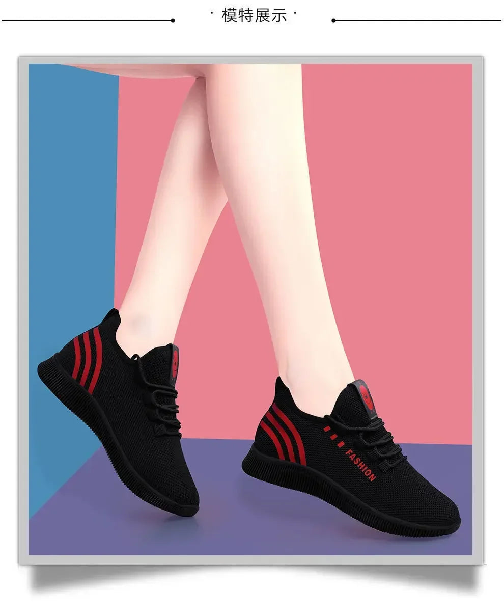 Women's Daisy Slip-On Sneakers | Breathable Casual Walking Shoes