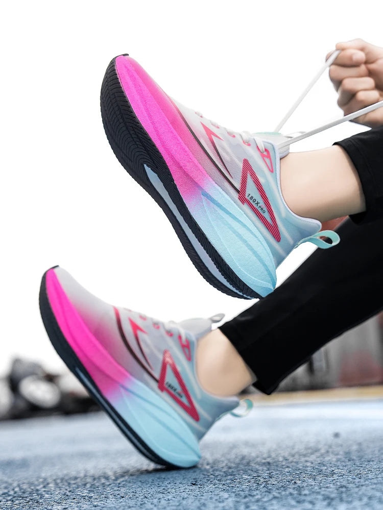 Unisex Breathable Running Sneakers | Non-Slip Cushioned Sports Shoes