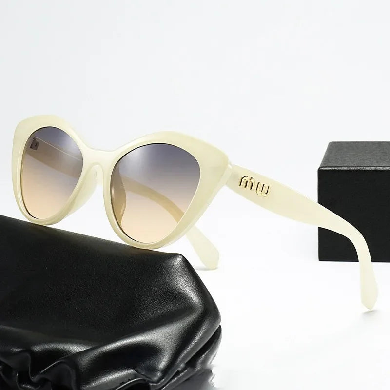 Luxury Cat Eye Sunglasses | UV400 Anti-Reflective Gradient Shades for Women