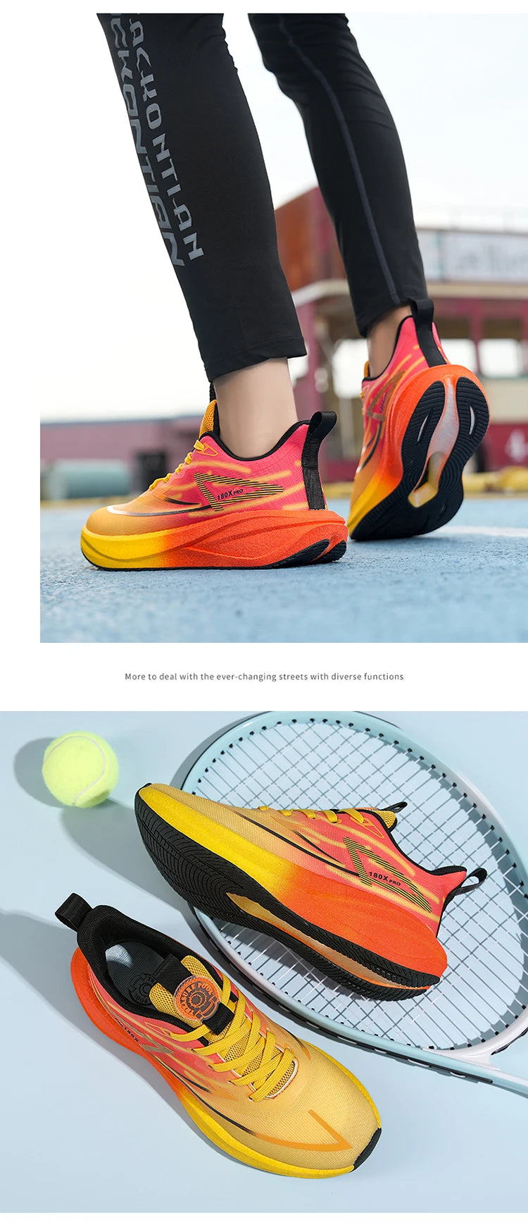 Unisex Breathable Running Sneakers | Non-Slip Cushioned Sports Shoes