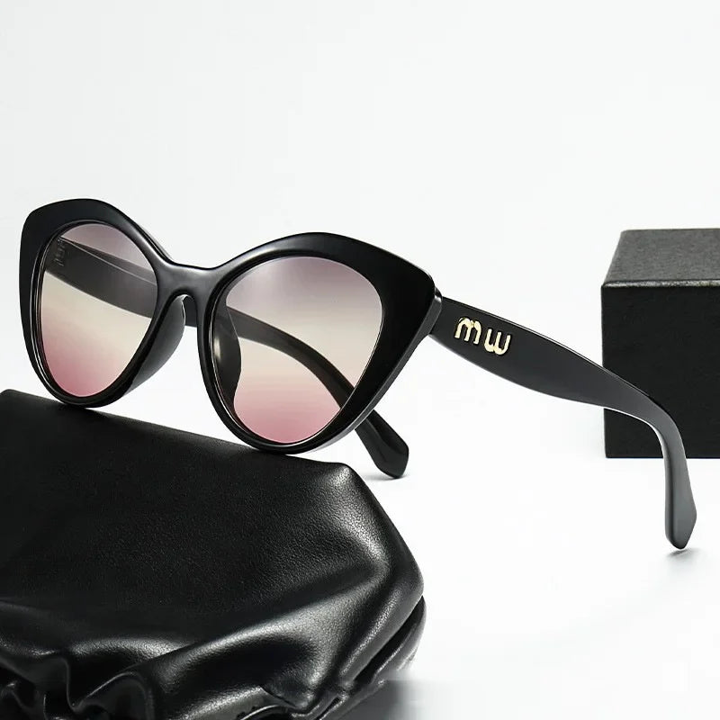 Luxury Cat Eye Sunglasses | UV400 Anti-Reflective Gradient Shades for Women