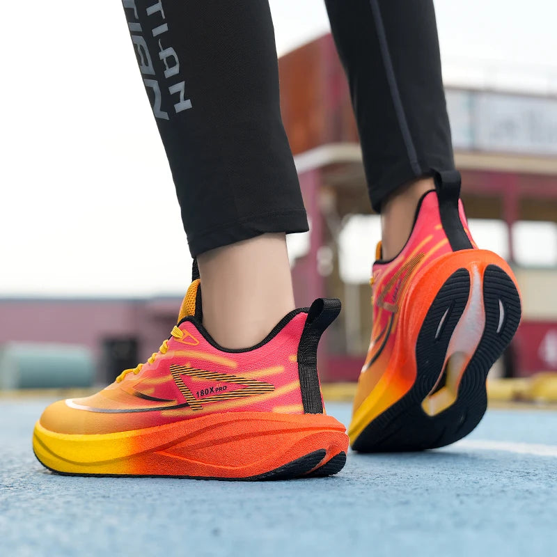 Unisex Breathable Running Sneakers | Non-Slip Cushioned Sports Shoes
