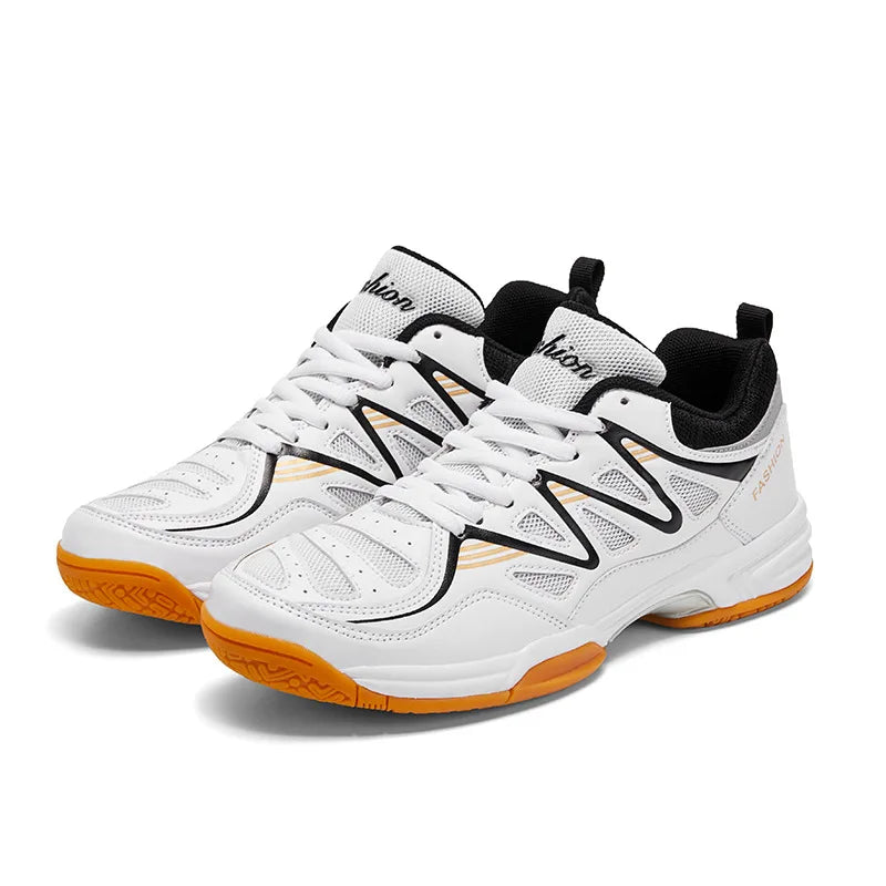 Unisex Pro Court Sneakers | Breathable Tennis & Badminton Shoes