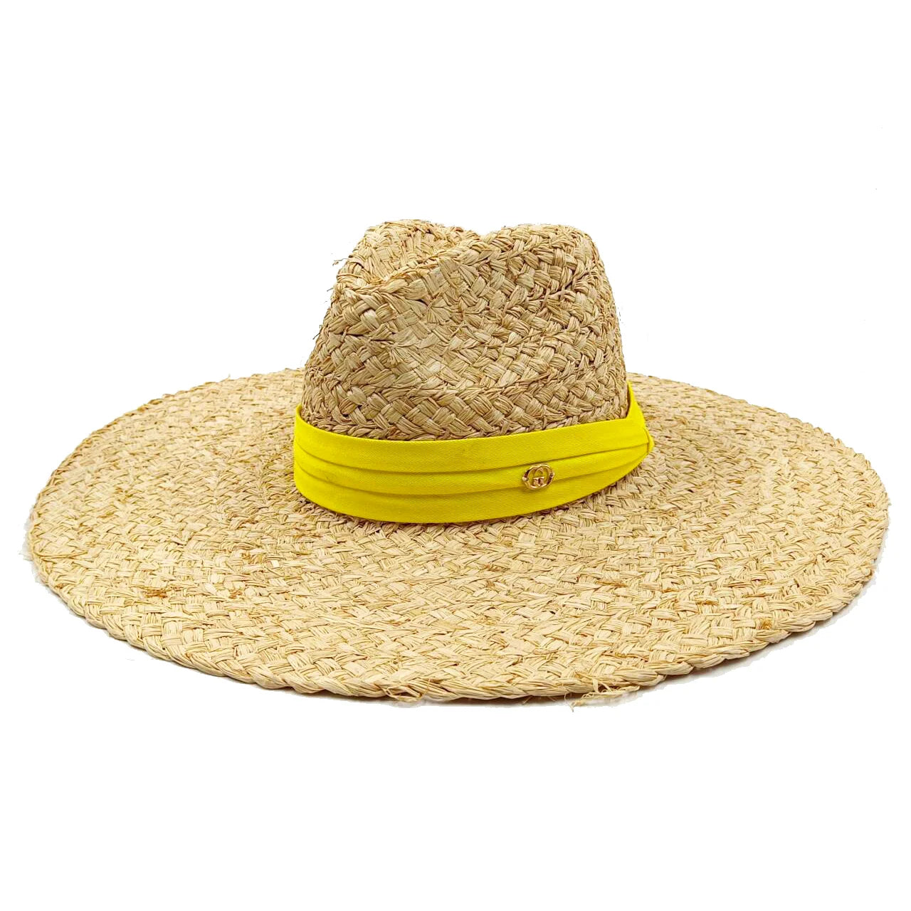 Bow Ribbon Big Brim Straw Sun Hat