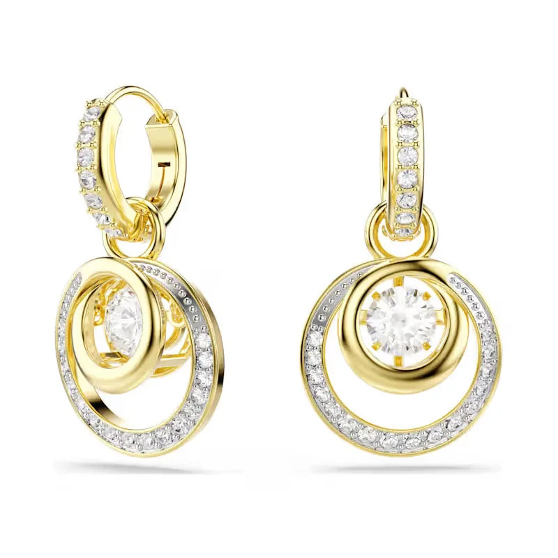 Crystal Water Drop Jewelry Set | Earrings, Rings, Necklace & Bracelet for Women