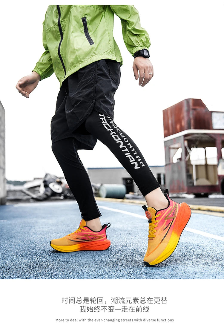 Unisex Breathable Running Sneakers | Non-Slip Cushioned Sports Shoes