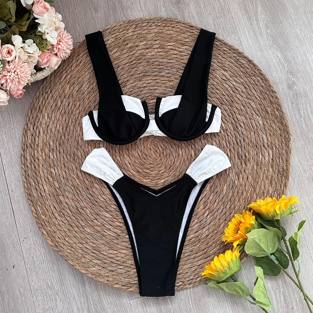 Solid Backless Halter Monokini | One-Piece Swimsuit for Women
