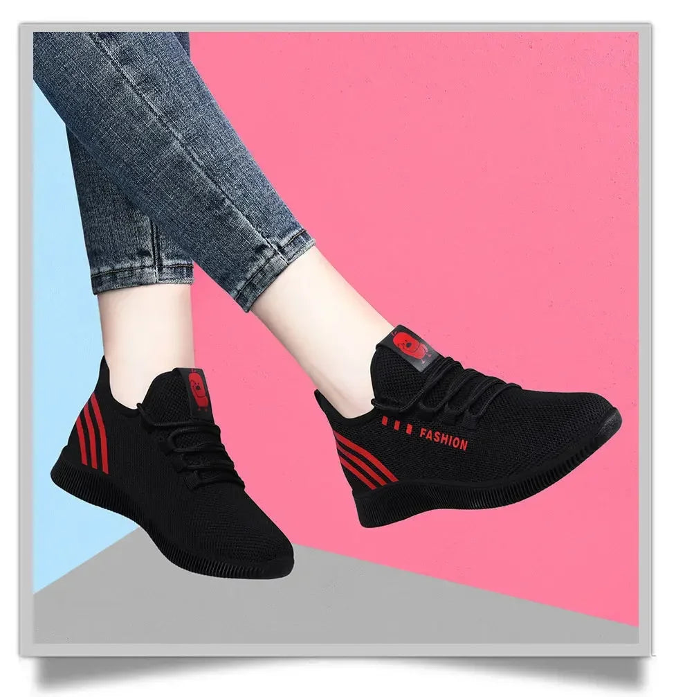 Women's Daisy Slip-On Sneakers | Breathable Casual Walking Shoes