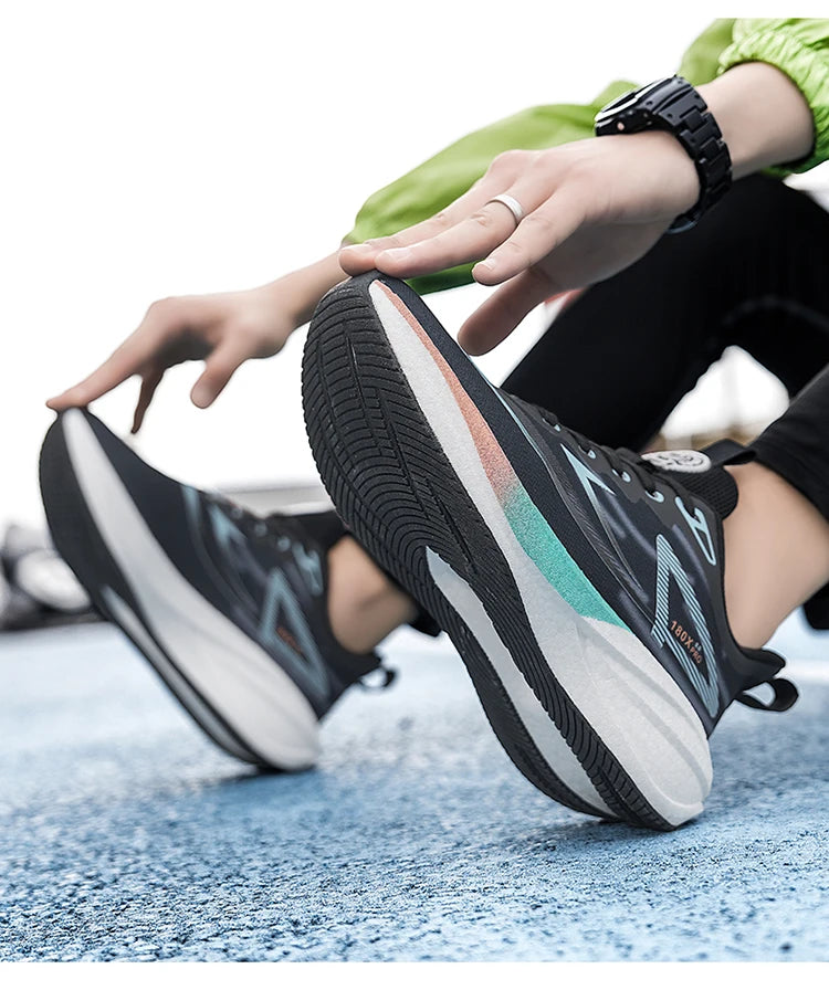 Unisex Breathable Running Sneakers | Non-Slip Cushioned Sports Shoes