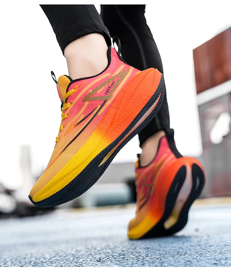 Unisex Breathable Running Sneakers | Non-Slip Cushioned Sports Shoes