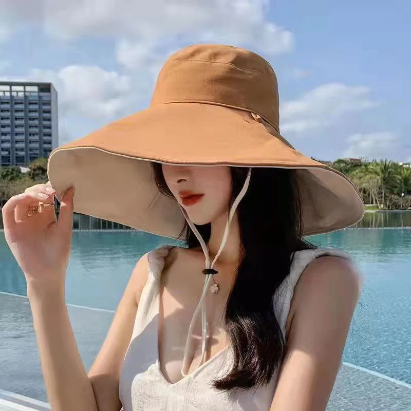 Wide Brim Anti-UV Foldable Fisherman Hat