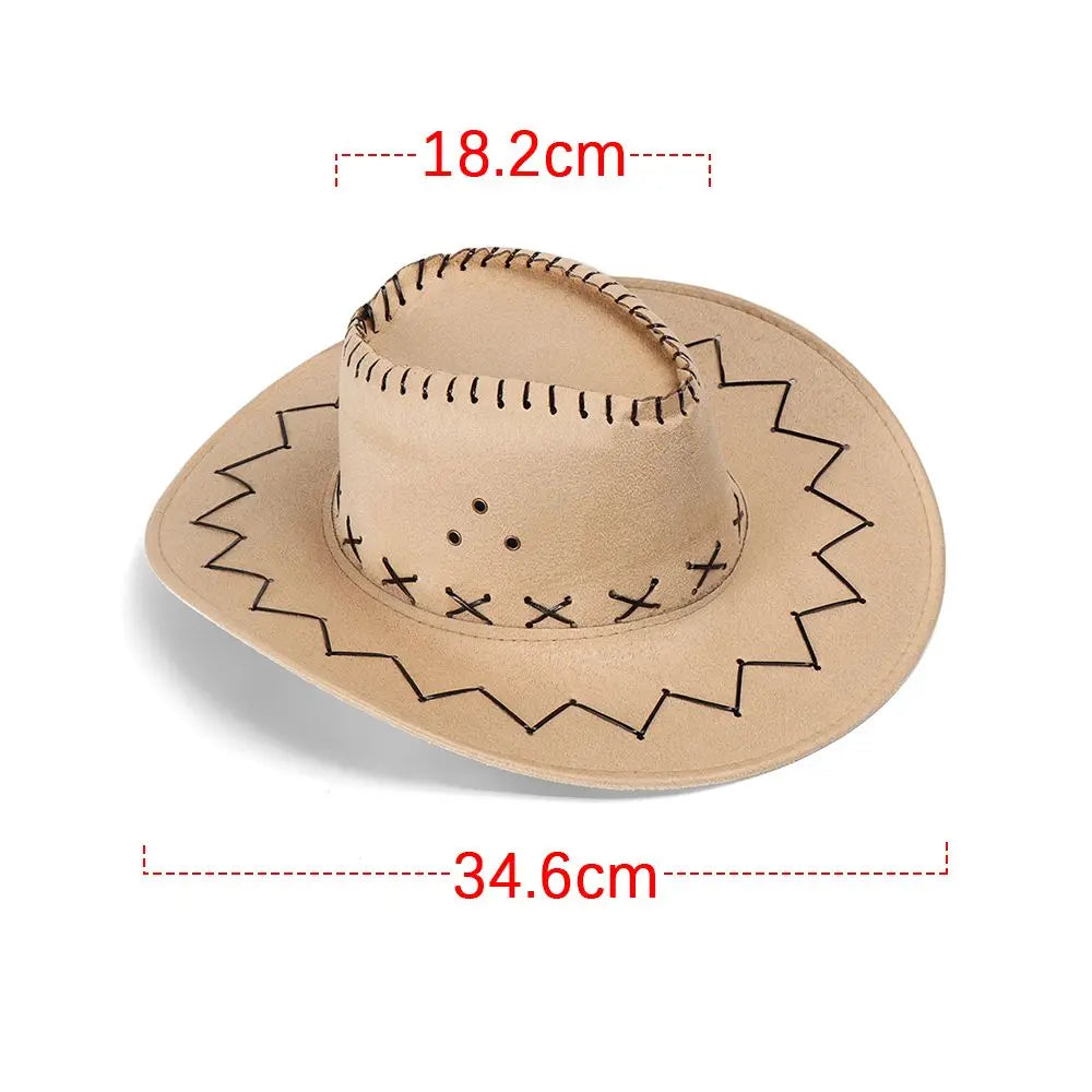 Denim Western Cowgirl Hat