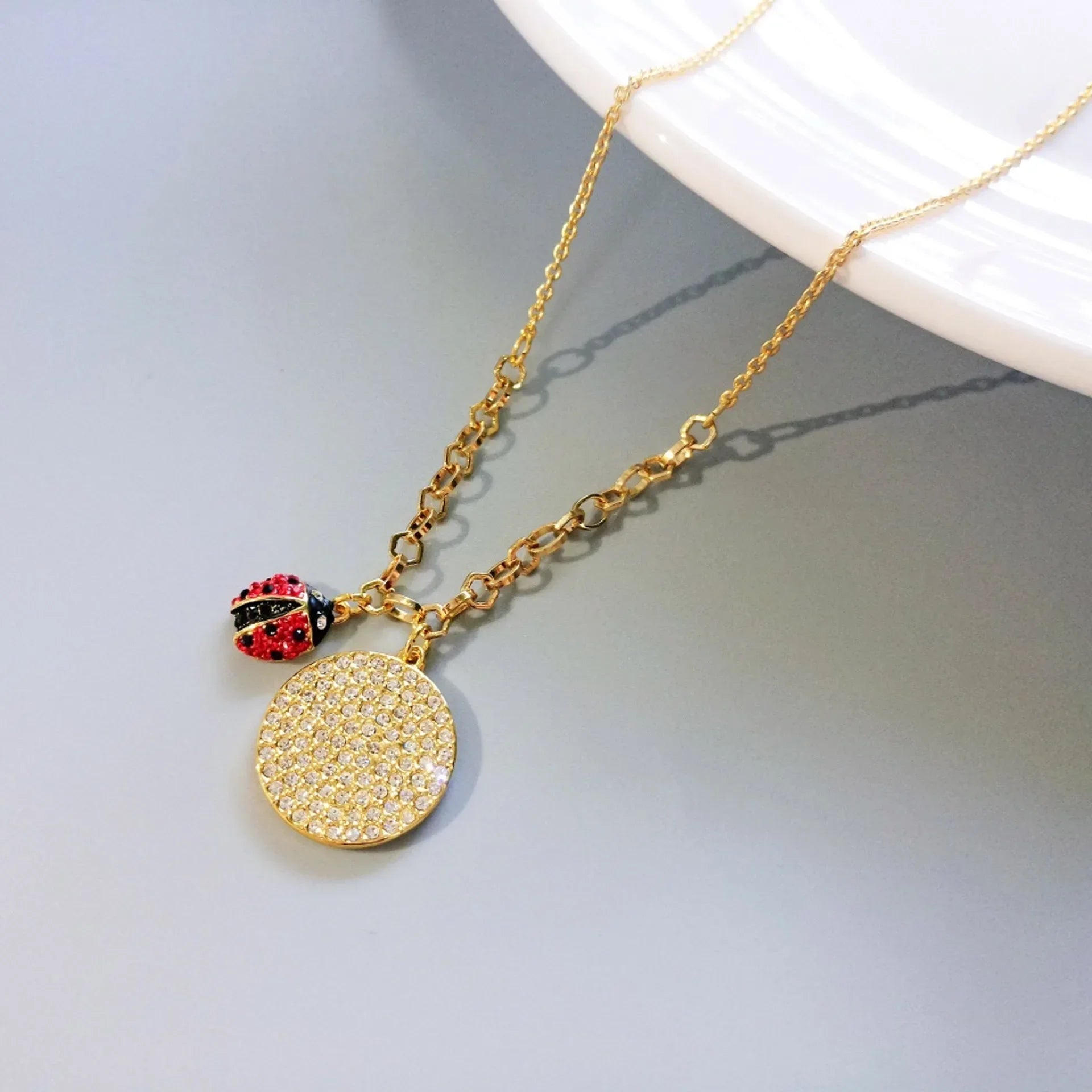 Insect Series Jewelry Set | Necklace, Earrings, Bracelet & Ring for Women