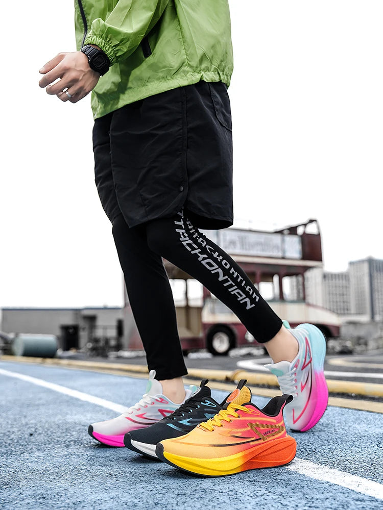 Unisex Breathable Running Sneakers | Non-Slip Cushioned Sports Shoes