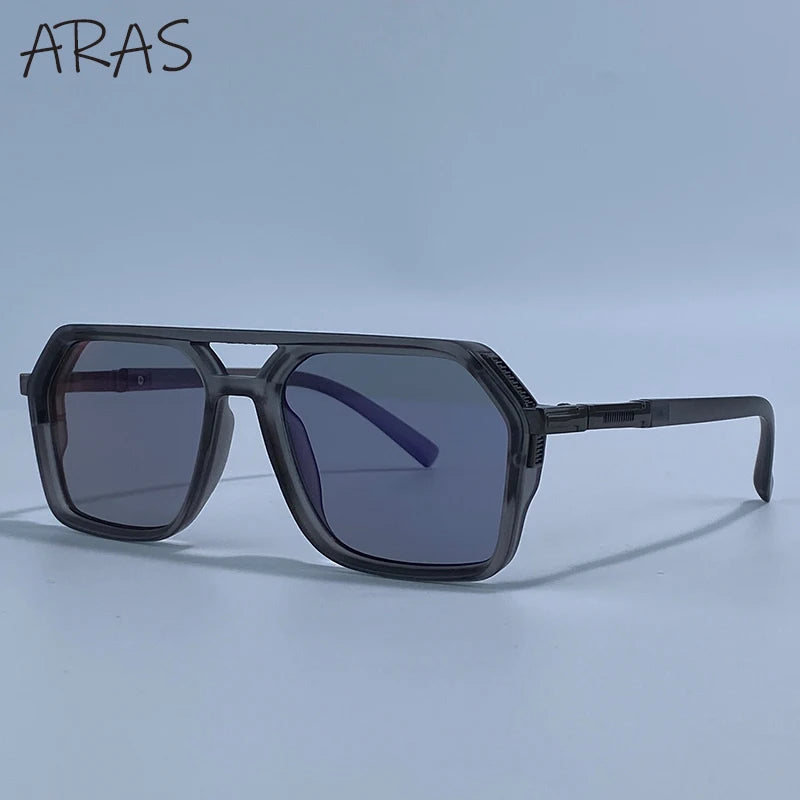 Vintage Steampunk Double Bridge Sunglasses | Polarized & Classic Shades for Women
