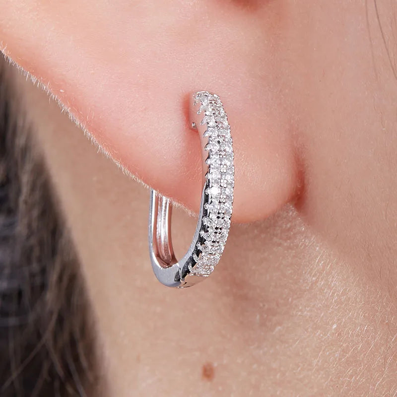 2026 Newest Fashion Earrings D Color Moissanite Earring S925 Sterling Silver With GRA Certified For Women Daily Jewelry Gifts