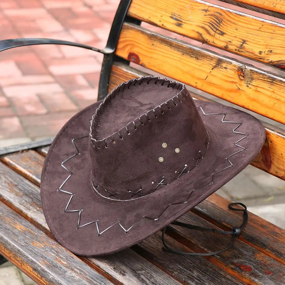 Denim Western Cowgirl Hat