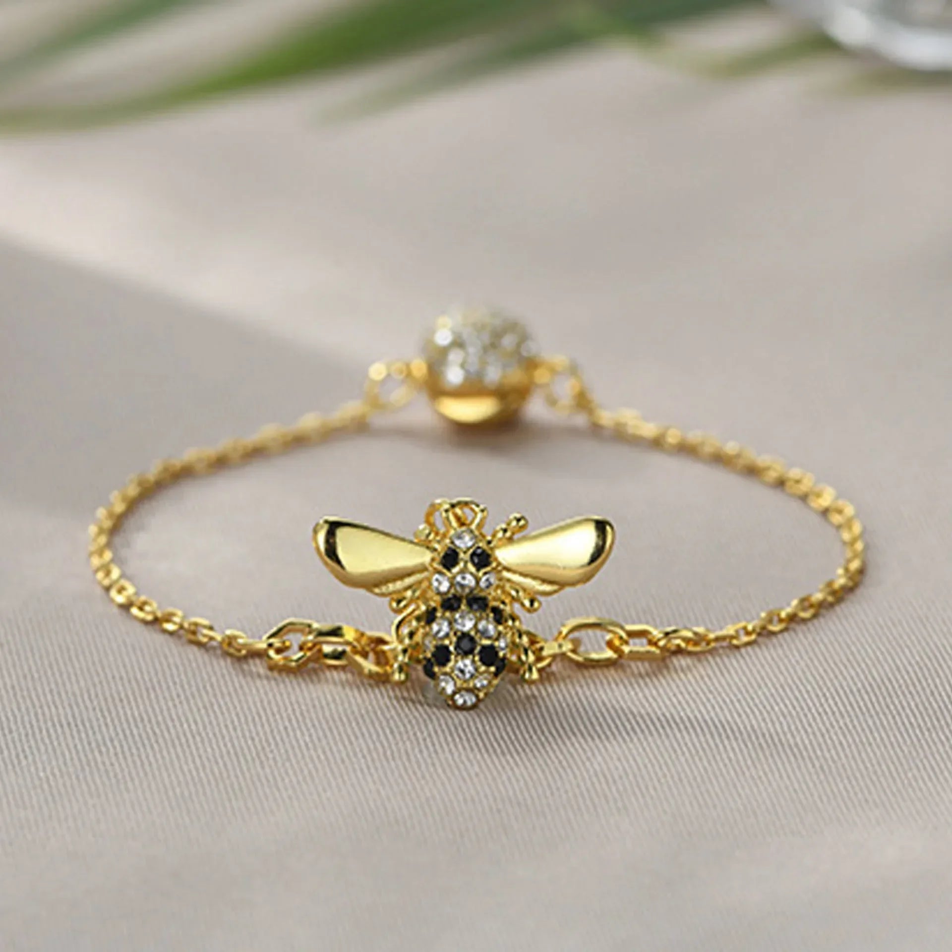 Insect Series Jewelry Set | Necklace, Earrings, Bracelet & Ring for Women