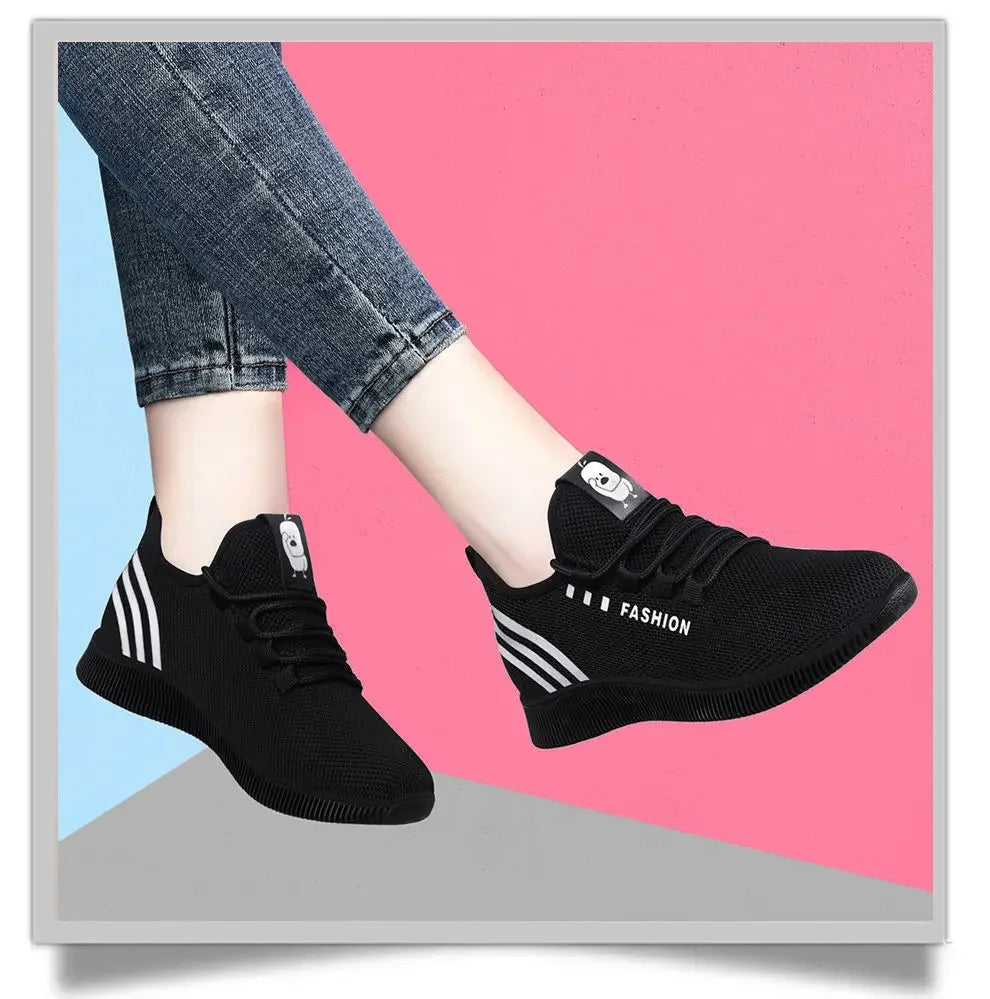 Women's Daisy Slip-On Sneakers | Breathable Casual Walking Shoes