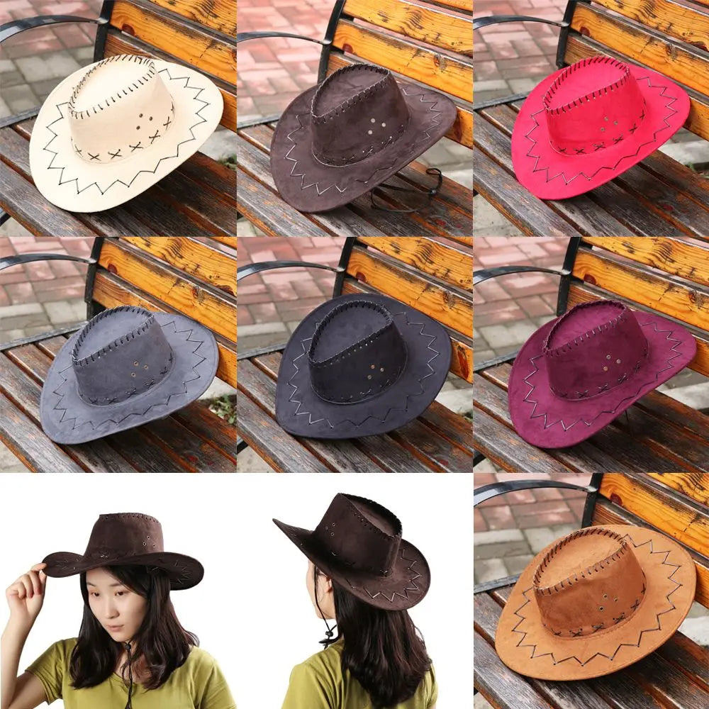 Denim Western Cowgirl Hat