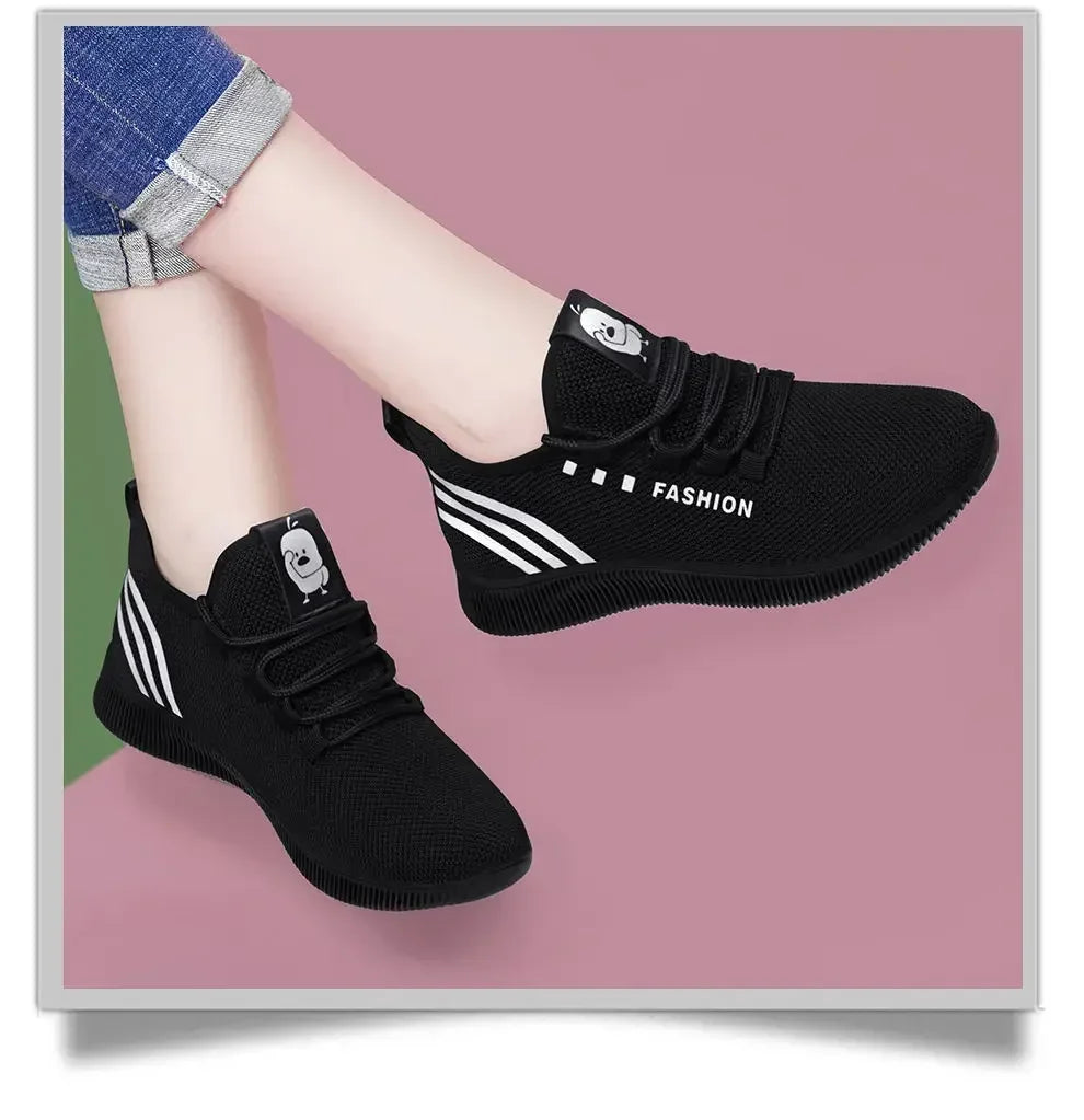 Women's Daisy Slip-On Sneakers | Breathable Casual Walking Shoes