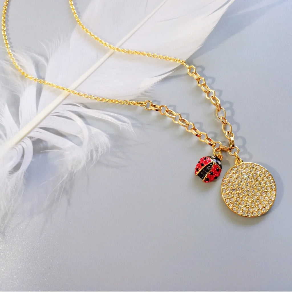 Insect Series Jewelry Set | Necklace, Earrings, Bracelet & Ring for Women