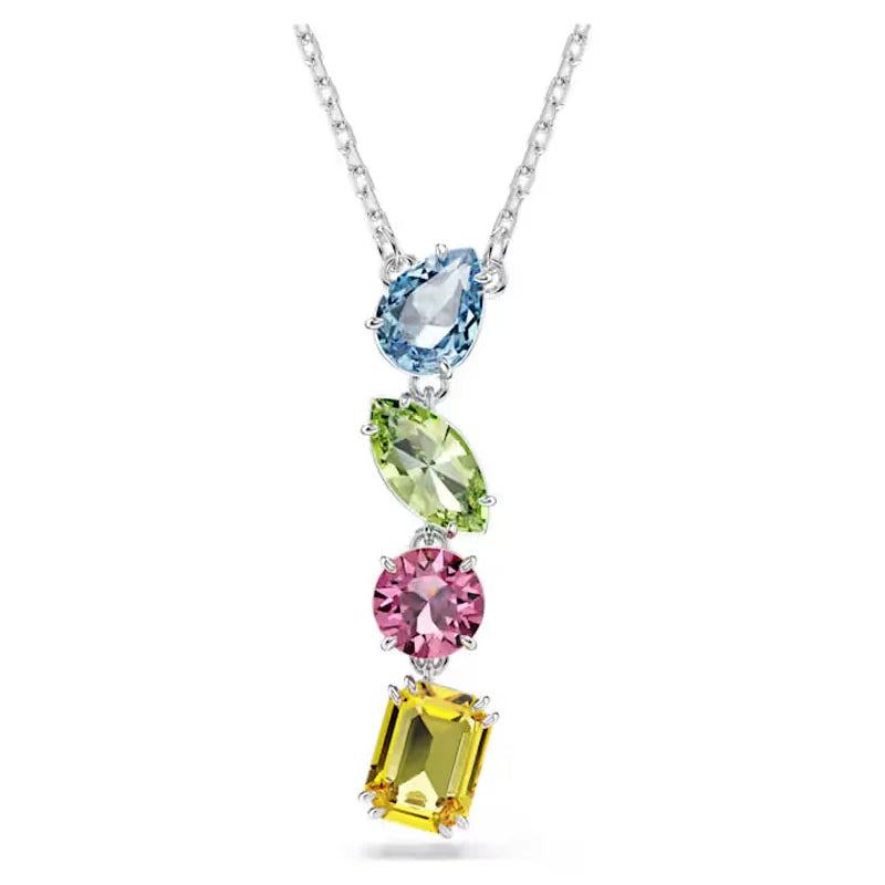 Water Drop Candy Jewelry Set | Luxury Pink Necklace, Earrings & Bracelet for Women