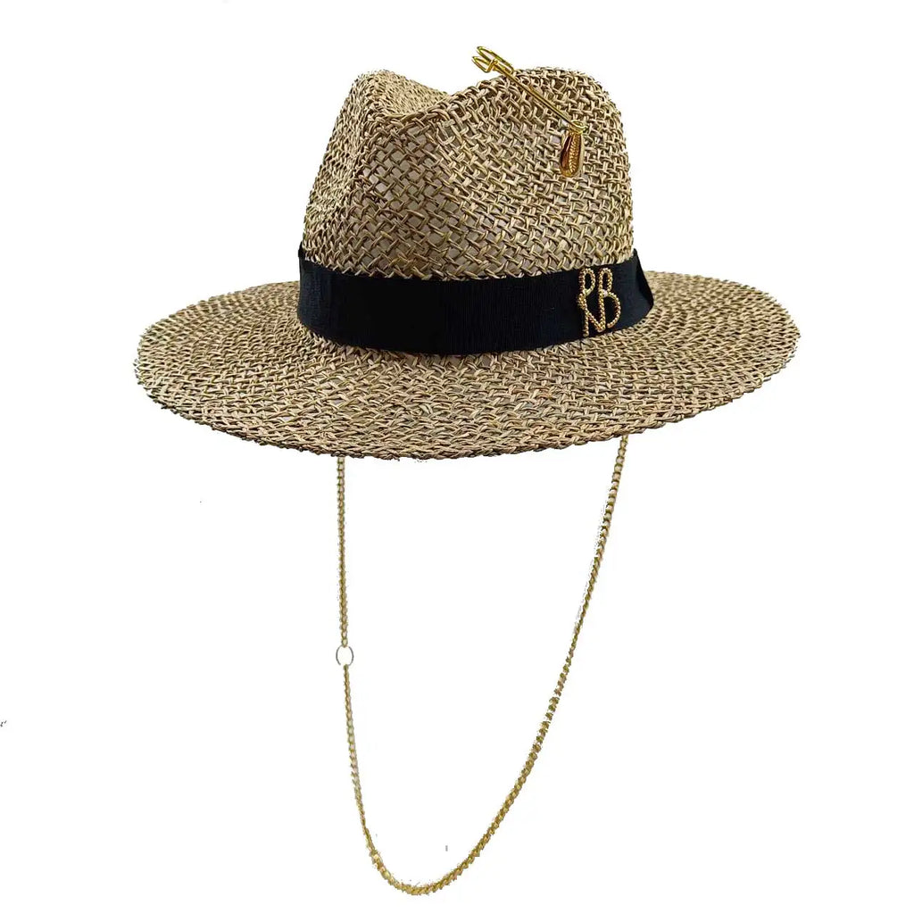 Bow Ribbon Big Brim Straw Sun Hat