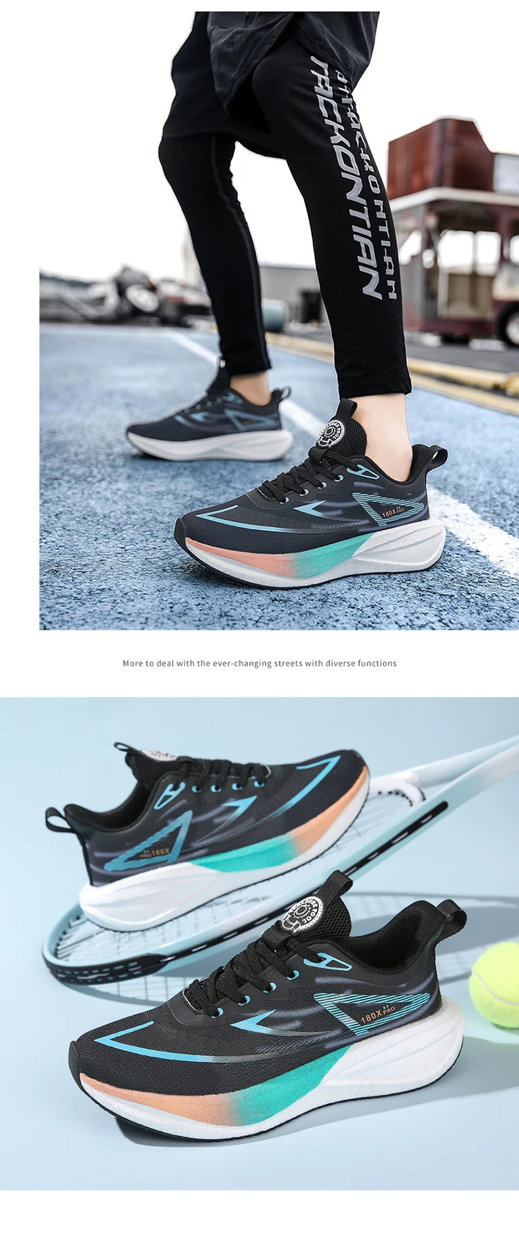Unisex Breathable Running Sneakers | Non-Slip Cushioned Sports Shoes