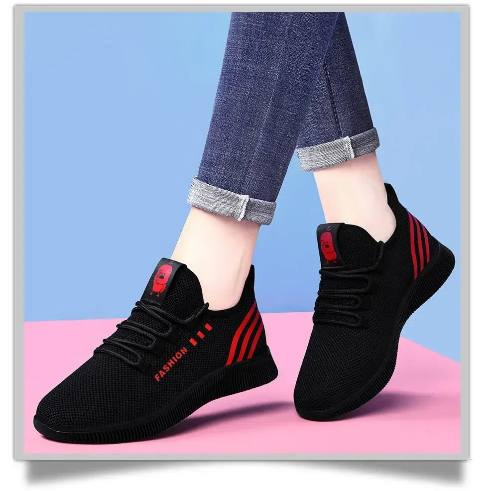 Women's Daisy Slip-On Sneakers | Breathable Casual Walking Shoes