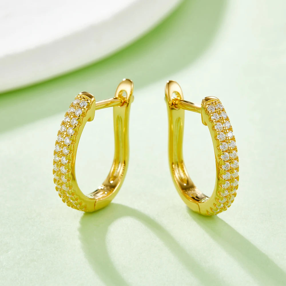 2026 Newest Fashion Earrings D Color Moissanite Earring S925 Sterling Silver With GRA Certified For Women Daily Jewelry Gifts