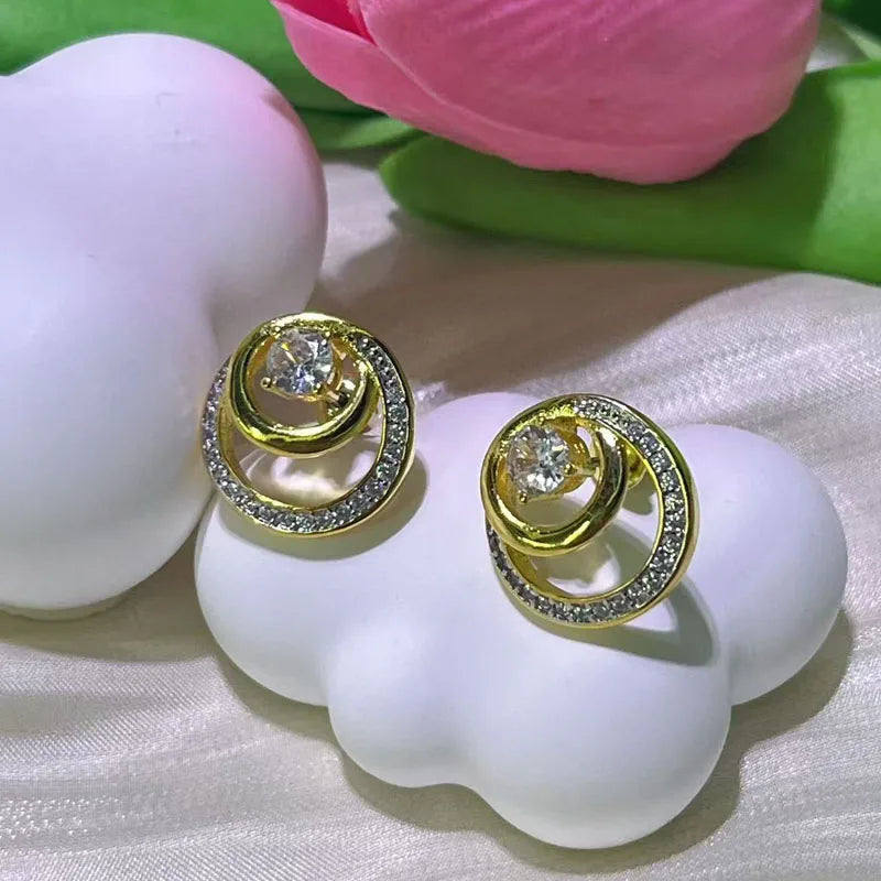 Crystal Water Drop Jewelry Set | Earrings, Rings, Necklace & Bracelet for Women