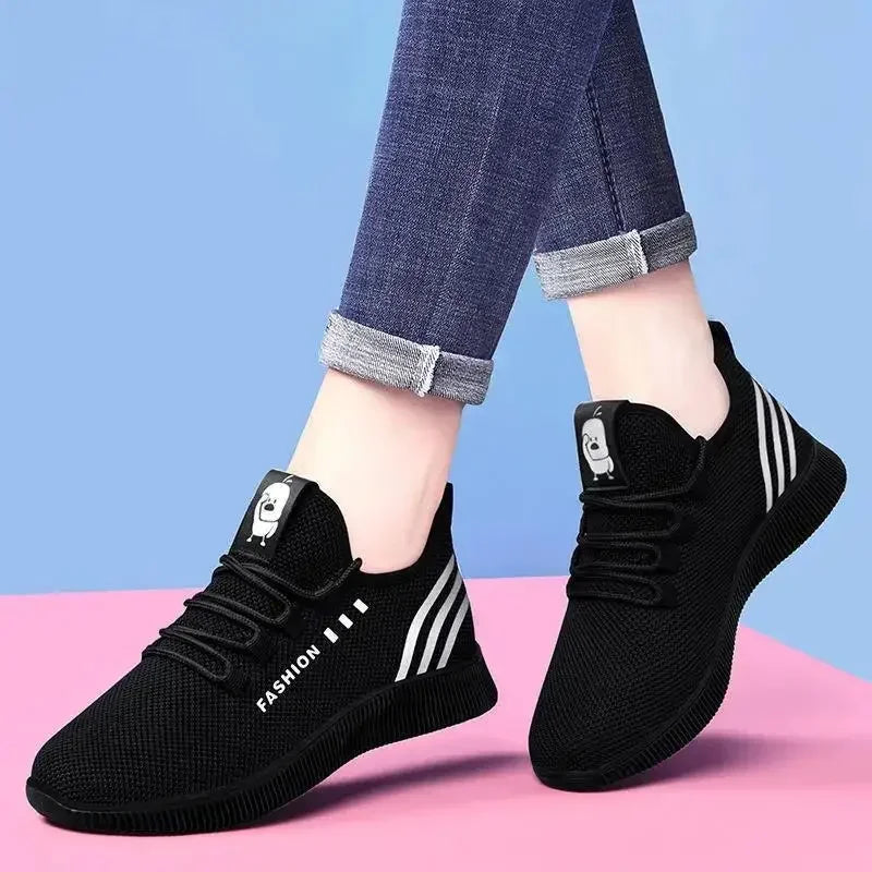 Women's Daisy Slip-On Sneakers | Breathable Casual Walking Shoes