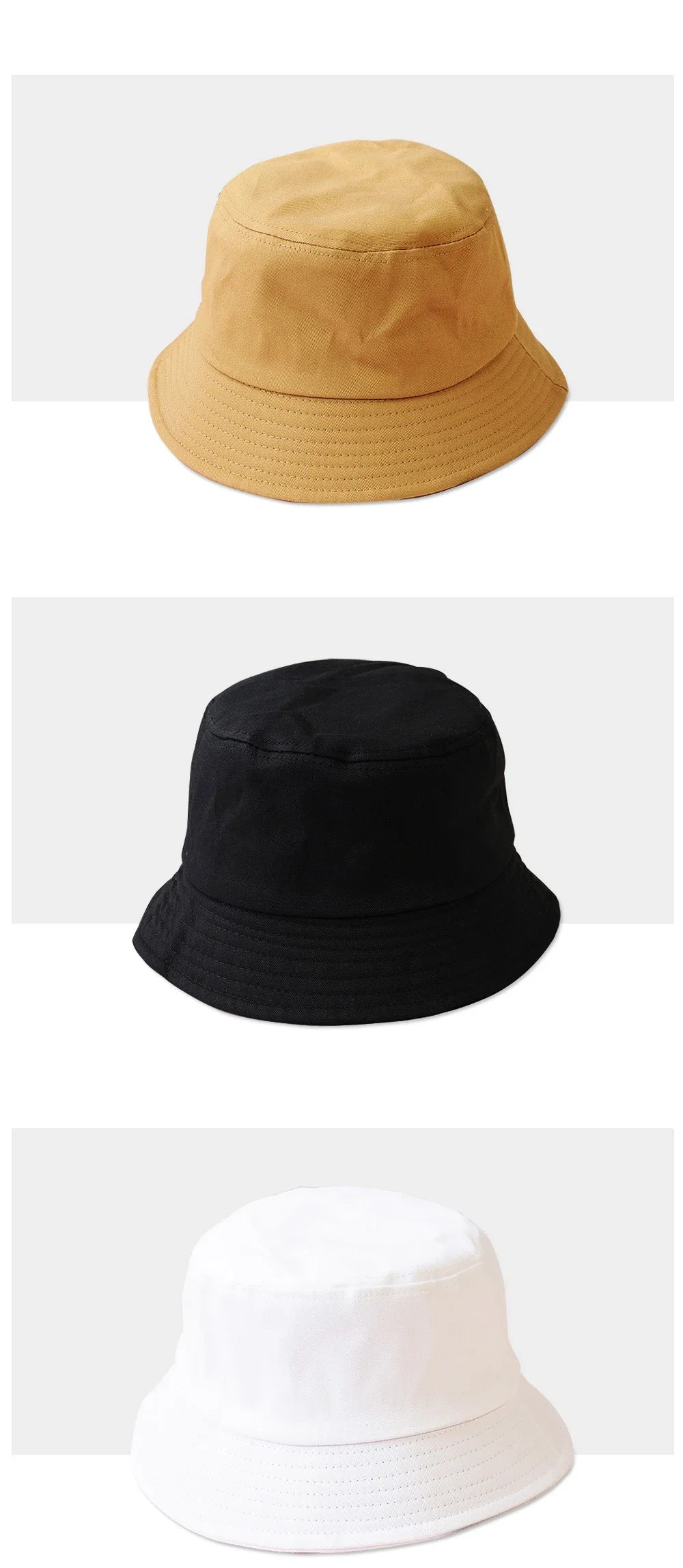 Classic Cotton Bucket Hat