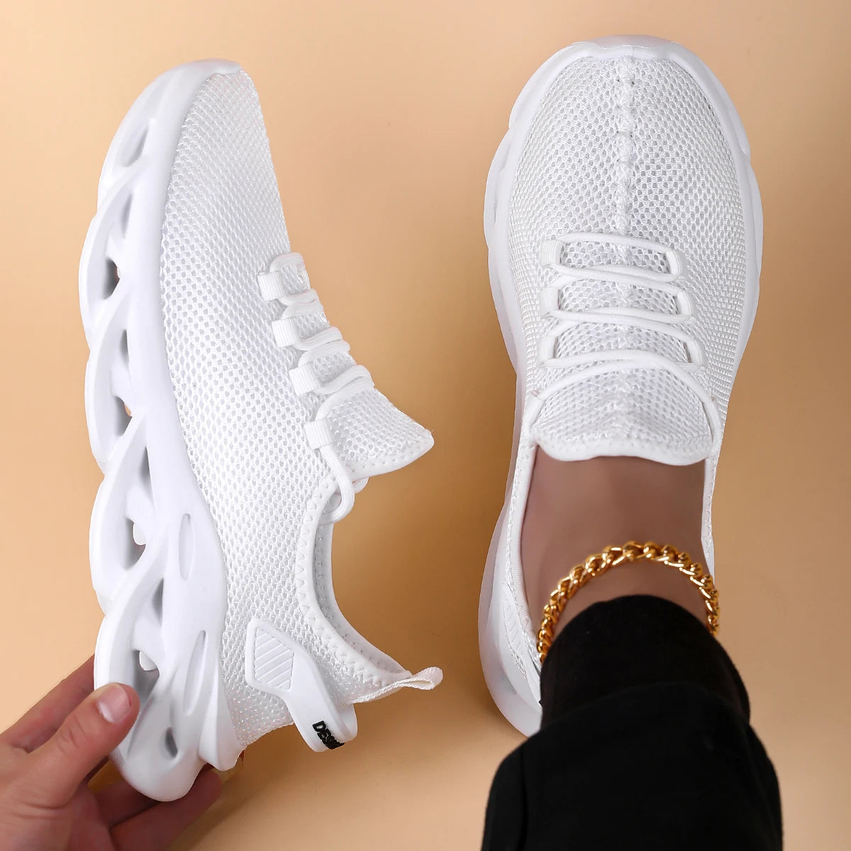 Women's Breathable Mesh Sneakers | Lightweight Casual Walking Shoes