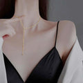 Colorful Long Tassel Rhinestone Choker Necklace | Boho Crystal Zircon Statement Necklace for Women