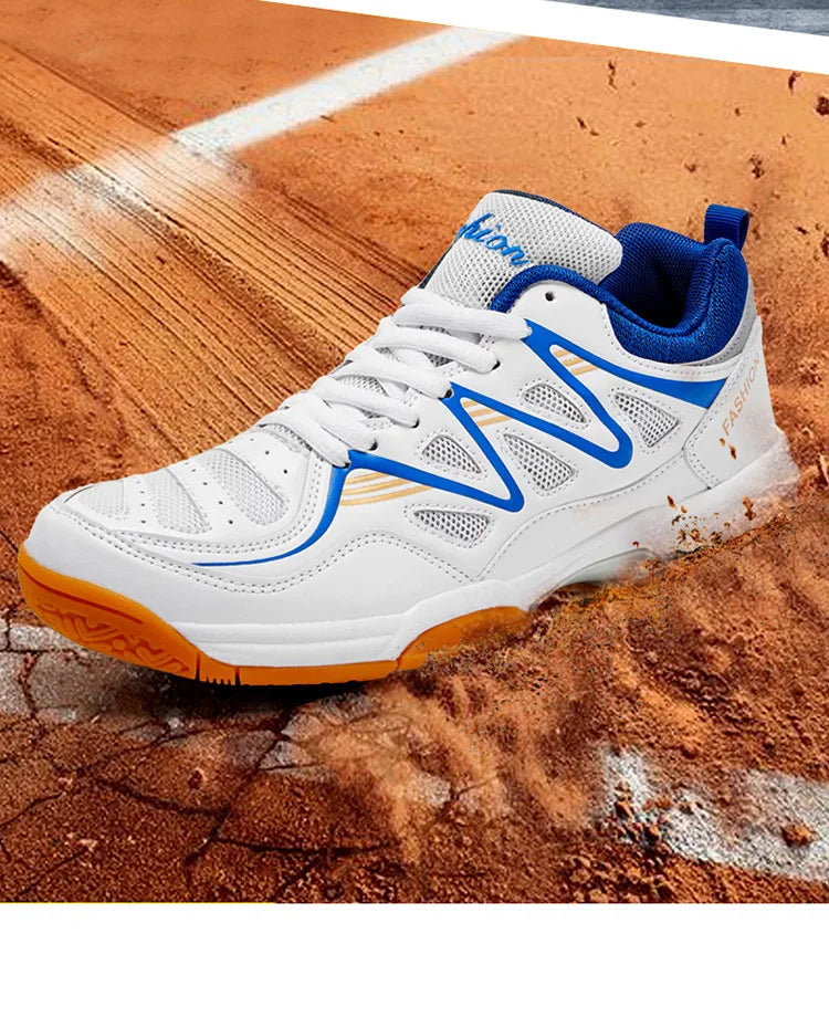 Unisex Pro Court Sneakers | Breathable Tennis & Badminton Shoes