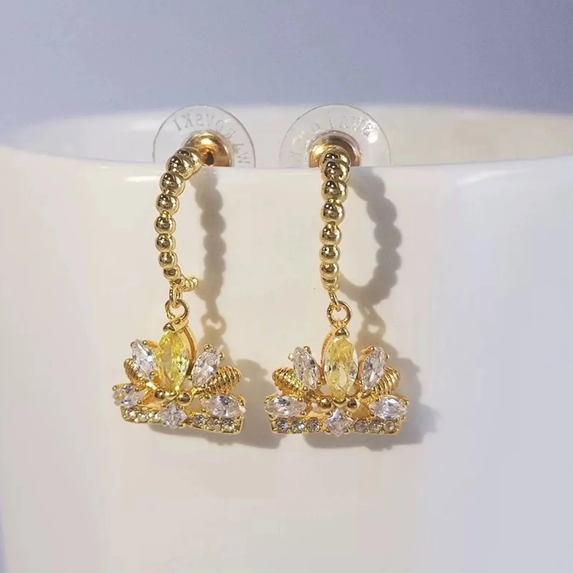 Insect Series Jewelry Set | Necklace, Earrings, Bracelet & Ring for Women