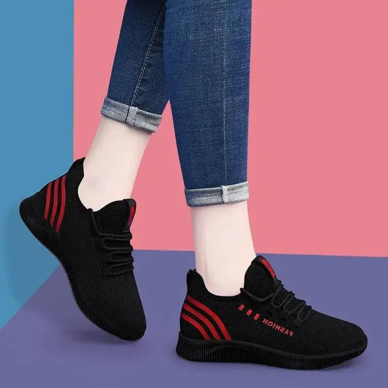 Women's Daisy Slip-On Sneakers | Breathable Casual Walking Shoes