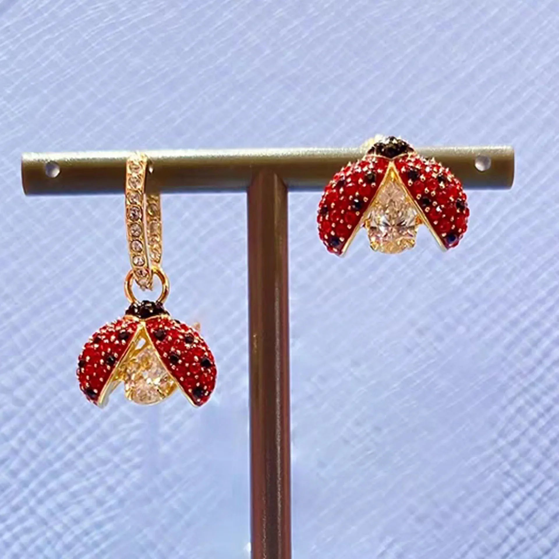 Insect Series Jewelry Set | Necklace, Earrings, Bracelet & Ring for Women